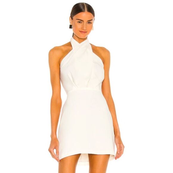 New Amanda Uprichard MEZCAL DRESS White XL Revolve - Picture 1 of 16